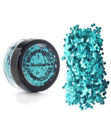 Stargazer Biodegradable Chunky Glitter Shaker - Sky. Festival Friendly Biodegradable Cosmetic Glitter