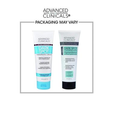 Advanced Clinicals Dark Spot Cream with Vitamin C - Anti-Aging Moisturizer for Face, Hands & Body - Reduces Age Spots & Wrinkles (Pack of 2) - Buy Online on GoSupps.com