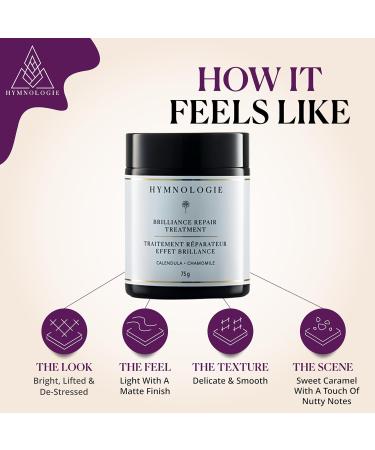Hydrating Facial Mask with Real Calendula & Chamomile - Moisturizing & Nourishing Skin Treatment for All Skin Types - 75g - Buy Online on GoSupps.com