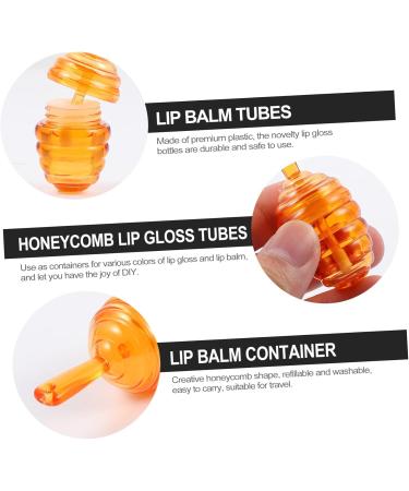 20 Pi ces Contenants Vide Plastique Forme Nid Abeille Recharges tanches pour DIY Gloss - Buy Online on GoSupps.com