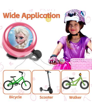 Children's Bicycle Bell - Blue Kids Bell for Bikes & Scooters | Perfect Birthday & Christmas Gift - Buy Online on GoSupps.com