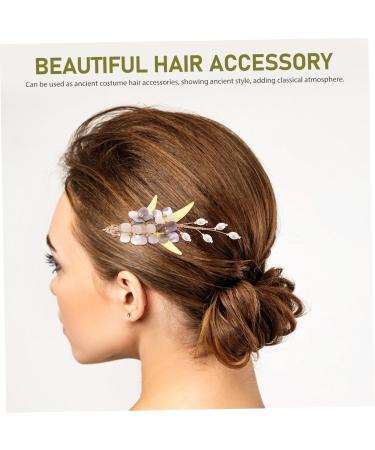 minkissy Bridal Hair Accessories Hair Clips Hair Accessories for Women Hair Barrettes for Women Barrettes for Women Thin Hair Asian Hair Accessories Women's Resin Side Clip Cheongsam - Buy Online on GoSupps.com
