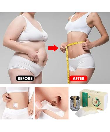 Herbal Wormwood Belly Button Tummy Sticker Moxibustion Patch Mugwort Pellet Effective Ancient Mugwort Pellet (90pcs) - Buy Online on GoSupps.com