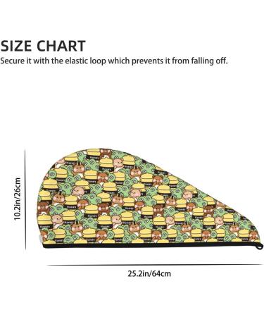 Super Absorbent Cute Teddy Bear Microfiber Hair Towel Wrap | Coral Velvet Quick Dry for Women with Long Curly & Thick Hair - Buy Online on GoSupps.com