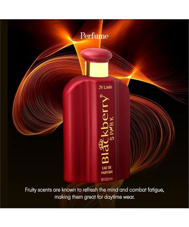 St Louis Blackberry Spark Eau De Parfum | Long-Lasting Fragrance for Men & Women | Ideal Gift for Birthdays Anniversaries & Special Occasions Best Gift (Pack of 100ml) - Buy Online on GoSupps.com