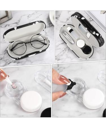 Moko Double-Sided Glasses Case with Mirror | Scratch-Resistant & Wearable | Ideal for Glasses Reading Glasses & Contact Lenses - Buy Online on GoSupps.com
