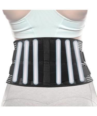 Lumbar Support Belt - Breathable Elastic Lower Back Guard Belt | Sports Lumbar Supports For Weightlifting Fitness And Light Exercise Squat Exercise For Women Men - Buy Online on GoSupps.com