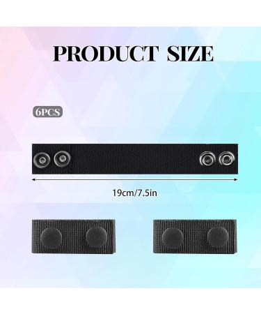 Buy Tigmew 6-Piece Nylon Duty Belt Loop Holder | Double Push Button for 2 & 2.25 Inch Tactical Belts - Ideal for Police & Military Accessories - Buy Online on GoSupps.com
