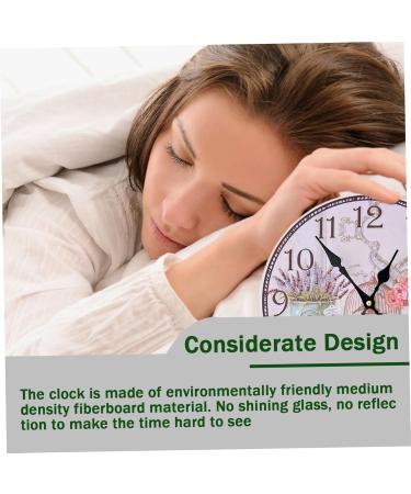 14-Inch Battery Operated Wall Clock - Non-Ticking Decorative Kitchen & Living Room Clock with Flower Bird Cage Design - Easy to Read & Accurate - Buy Online on GoSupps.com