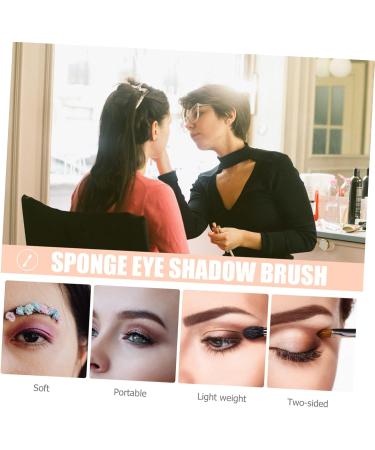 Baluue 40 Pcs Eye Shadow Brush Cosmetic Brush Eyeshadow Brush Sponge Makeup Brush Makeup Tool 5.8X0.7X0.5CMx4pcs Blackx4pcs - Buy Online on GoSupps.com