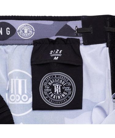 Hardcore Training Night Camo 2.0 Fight Shorts for Men - MMA, Boxing, BJJ, Muay Thai | No Gi Medium Size - Buy Online on GoSupps.com