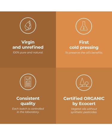 ORGANIC - HEMP Oil - 100mL - 100% Pure Natural Cold Pressed and AB Certified - AROMA LABS (French Brand) - Buy Online on GoSupps.com