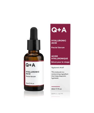 Q+A Hyaluronic Acid Serum/Acide Hyaluronique ethically made in the UK