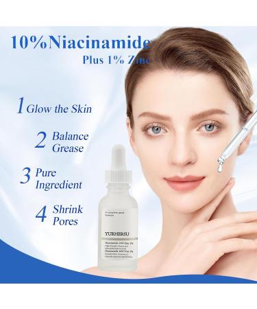 Niacinamide Serum the oirdenariy Niacinamide 10% + Zinc 1% Original Skincare Serum Niacinamide Face Moisturizer Pore Reducer Blemishes for Blemish-Prone Dull Skin Softens Balancing Sebum (30ml*2) - Buy Online on GoSupps.com