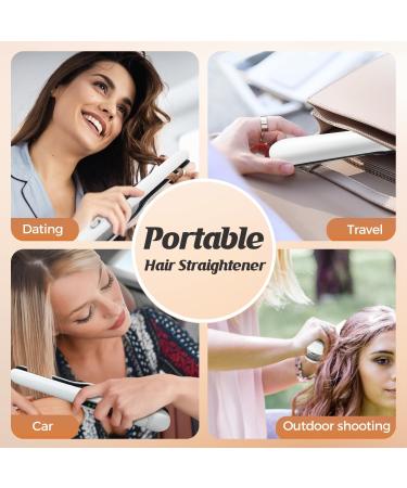 Buy SUNMAY Voga Plus Cordless Hair Straightener & Curler | Portable Travel-Friendly Ionic Ceramic Flat Iron | Rechargeable Wireless USB Dual Voltage - Perfect for On-The-Go Styling - Buy Online on GoSupps.com
