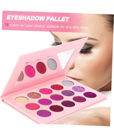 Beavorty 15 Eye Shadow Eyeshadow Palette Colorful Eyeshadow Powder Makeup Miss Glitter 1 count (Pack of 1) Purple - Buy Online on GoSupps.com