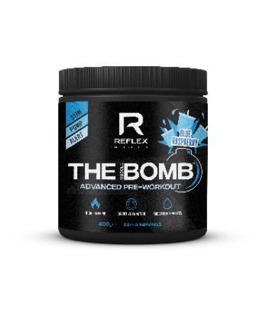 Reflex Nutrition Reflex Nutrition Pre-Workout The Muscle Bomb: 350g caffeine 9g citrulline malate 2.5g beta-alanine electrolyte