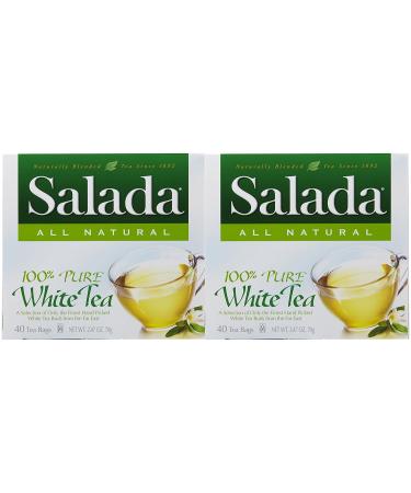 Salada Pure White Tea, 40 ct, 2 pk