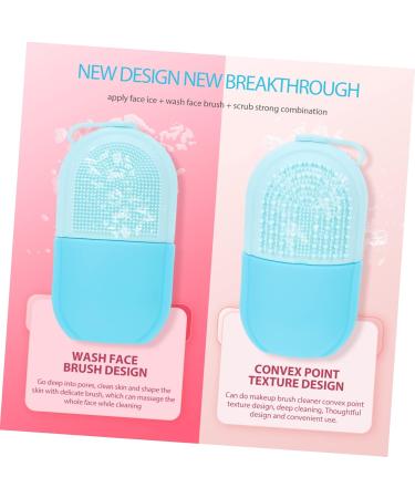 Healeved Ice Globe Roller - Silicone Ice Face Massage Tool for Skin Care - Manual Facial Ice Tray Molds (13x6.5x5.5cm) - Buy Internationally - Buy Online on GoSupps.com