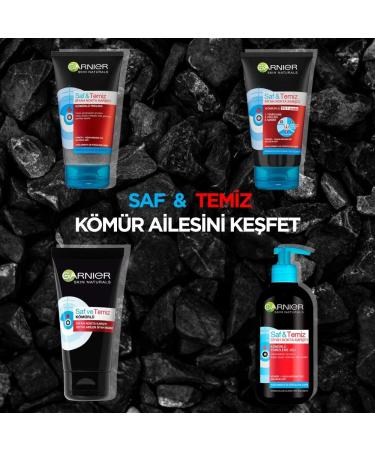 Garnier Skin Naturals Pure & Clear Charcoal 3 in 1 - Anti-Spot Treatment (150 ml) | International Shipping - Buy Online on GoSupps.com