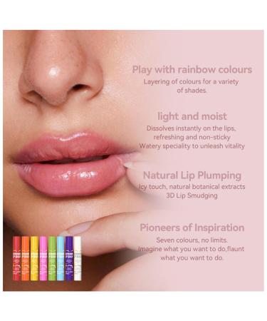 8 Pack Lip Blam Set Natural Lip Care for Moisturizing Hydrating Repairing Dry - 8 Flavors - Fruits Fruits 8 - Buy Online on GoSupps.com