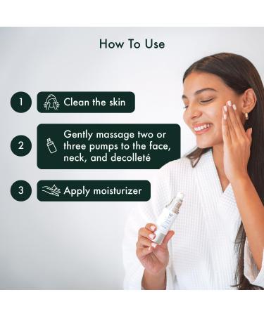 Vieve's Leaves Facial Serum - Smoothing & Refreshing Vegan Serum with Aloe & Fruit Stem Cells for Sensitive Skin - Cruelty-Free eCommerce  - Buy Online on GoSupps.com