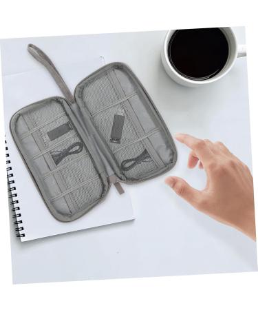 U Disk u Shield Storage Ba Charger Organizer Dsl Cable Earphone Pouch Wire Case for Cables Data Cable Storage Bag Headphone Cases Charger Bag USB Travel Oxford Cloth Storage Box - Buy Online on GoSupps.com