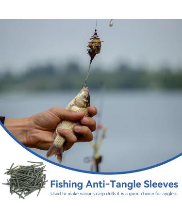 100PC Carp Accessories - Anti-Tangle Sleeves Safety Lead Clips & Line Aligner - Ultimate Fishing Rubber Tubes - Buy Online on GoSupps.com