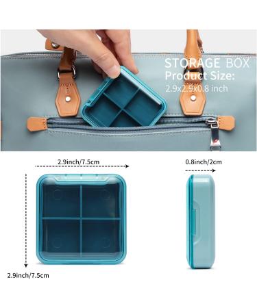 HEWEI WORKS Locking Box 14.2''x 7.2''x 8.2'' - Childproof Medication & Valuables Organizer (Coffee/Large) - Buy Online on GoSupps.com