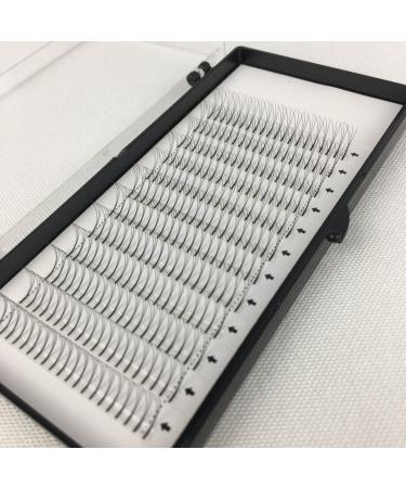Natural Soft 3D Premade Volume Lashes - C Curl & D Curl | Thickness 0.10mm | Length 8mm-15mm - Soft Black Eyelash Extensions - Buy Online on GoSupps.com