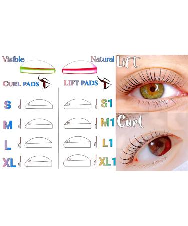 Lash Lift Silicone Pads - Glue-Free Eyelash Lifting Shields & Perm Rods for Ultra Curl - Perfect for Daily Makeup Parties & Dating | Y Brush Ribbon Cover Eye Patch Jelly Lami Roller - Buy Online on GoSupps.com