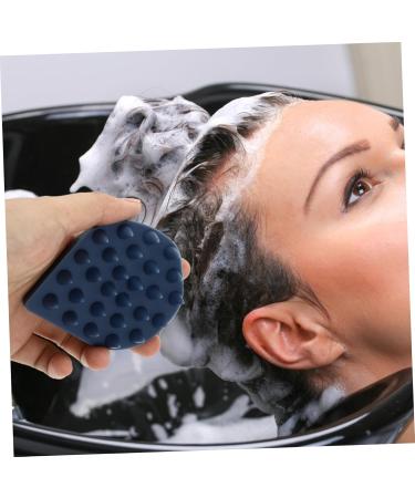 BCOATH Silicone Bathing Brush & Hair Washing Comb - Scalp Massage Device | Water Drop-Shaped Brush (8.5x7cm) for Ultimate Hair Care - Buy Online on GoSupps.com