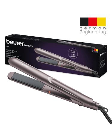 Beurer HS 15 Hair Straightener - Ceramic Coating Quick Heating & Auto Shut Off | Soft Hair International Shipping Available - Buy Online on GoSupps.com