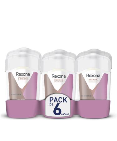 Rexona Maximum Protection Soft Solid Confidence Antiperspirant Deodorant for Women 45 ml Pack of 6