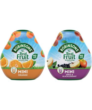 Robinsons Mini - Apple & Blackcurrant and Orange - No Added Sugar - Low Calorie 2 x 66ml - Buy Online on GoSupps.com