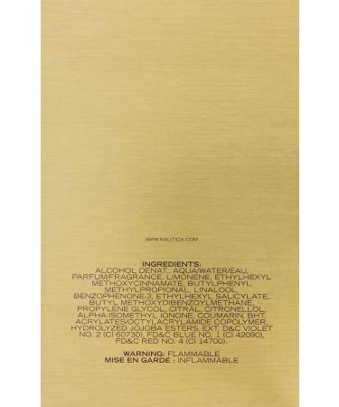 Nautica Aqua Rush Gold Eau de Toilette Spray 3.4 Ounce - Buy Online on GoSupps.com