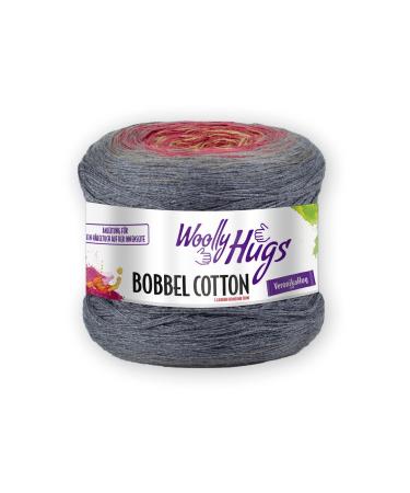 Woolly Hugs Cotton Bobbel 200 g 800 m 4 colours 4 threads plied 50% cotton 50% polyacrylic (54) colourful 278758