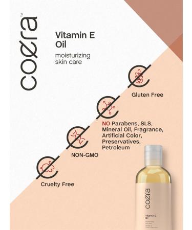 Vitamin E Oil 20 000 IU - Moisturizing & Hydrating | 16 fl oz for Skin Face Hands & Body | Paraben SLS & Fragrance Free - Buy Online on GoSupps.com