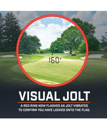 Bushnell Tour V5 Golf Laser Rangefinder - Pinseeker with Visual JOLT - BITE Magnetic Mount - Next Level Clarity and Brightness (Non-Slope Model) - Buy Online on GoSupps.com