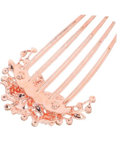 Healeved Rhinestone Hair Accessories Hairpin Hair Insert Comb Bride Hair Comb Rhinestone Hair Comb Women Headdress Hair Accessories for Women Hair Comb Clips Rhinestone Flower Hair Comb - Buy Online on GoSupps.com