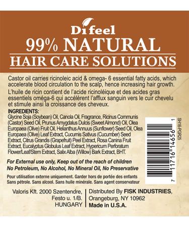 Difeel Pro-Growth 99% Natural Hair Moisturizer - 2.5 oz - Buy Online on GoSupps.com