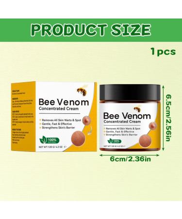 YOFDAL 120g Bee Honey Cream Used For VanBee Honey For ArmsWaistFeet And LegsPainless Gentle On Skin - Buy Online on GoSupps.com