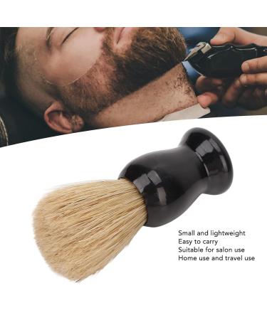 Buy Handmade Synthetic Men's Razor Brush | Curved Portable Shaving Cream Brush for Home & Travel | Multi-Purpose Beard Brush - Buy Online on GoSupps.com