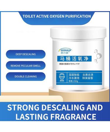 Toilet Active Oxygen Agent Touch Free Fizzy Foam Toilet Cleaner Splash Toilet Cleaner Foaming Powder Easy To Help You Solve In Toilet Cleaning No Peculiar Smell (1PC) - Buy Online on GoSupps.com
