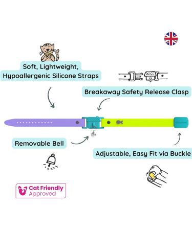 Kittyrama Cats & Kittens Collars | Vogue Featured Vet Approved Hypoallergenic & Comfortable - Shop Now! - Buy Online on GoSupps.com