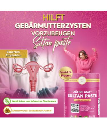 Tool Ana Sultan Paste for Women | Natural Herbal Relief for Menstrual & Menopausal Symptoms | Vegan & Cycle Regulator - Buy Online on GoSupps.com
