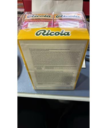  Ricola Ricola - 13 Ricola Herbs Candy - Gluten Free - Honey and Lemon Echinacea - 20 50g Cases - Buy Online on GoSupps.com