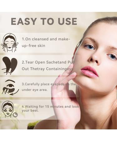 Xhoon Gold Collagen Under Eye Patches - Dark Circles & Puffiness Treatment - 20 Pairs - Buy Online on GoSupps.com