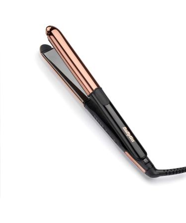 BaByliss Straight & Curl Brilliance 2-in-1 Straightener ST482E - Black & Copper | Premium Hair Styling for All Hair Types | International Shipping Available - Buy Online on GoSupps.com