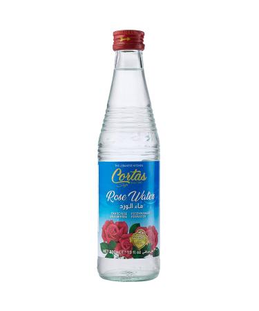 Cortas Rose Water & Orange Blossom Water Combo Pack - 10 Fl. Oz. Each (Set of 2 Bottles) - Buy Online on GoSupps.com